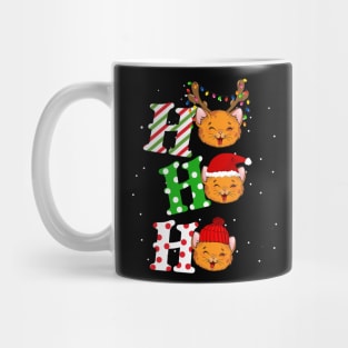 Cat Ho Ho Ho Christmas Mug